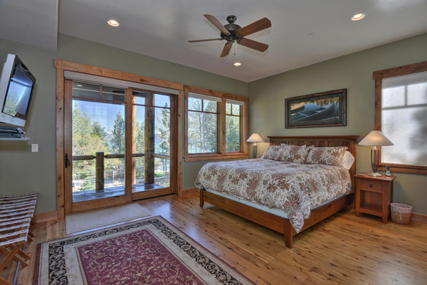 Tahoe Vacation Rentals - Lake Front House - Master Bedroom 2